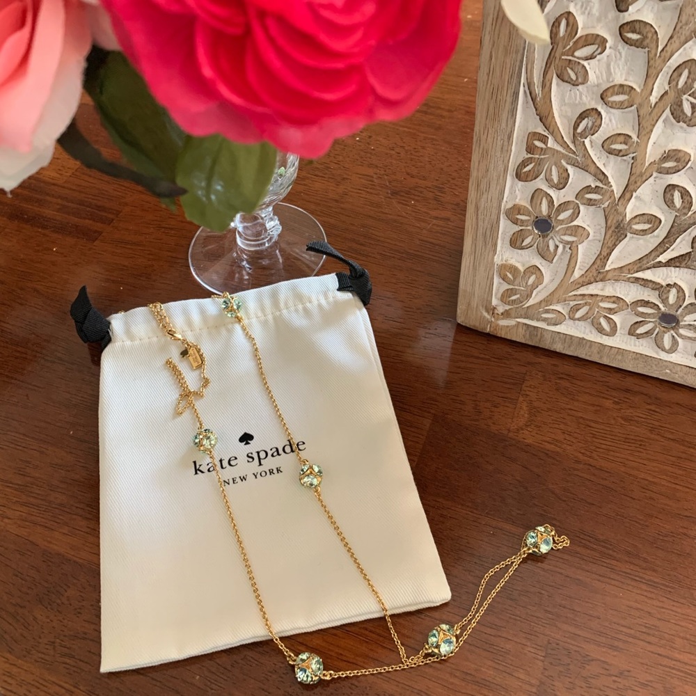Kate Spade “Lady Marmalade” Mint Necklace